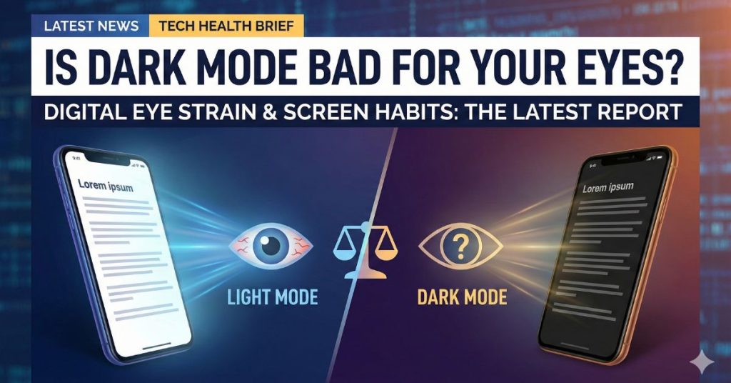 Is Dark Mode Bad for Your Eyes?