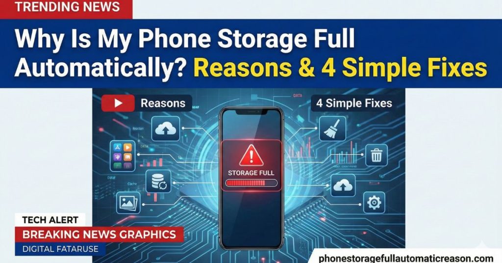 phone storage full automatic reason