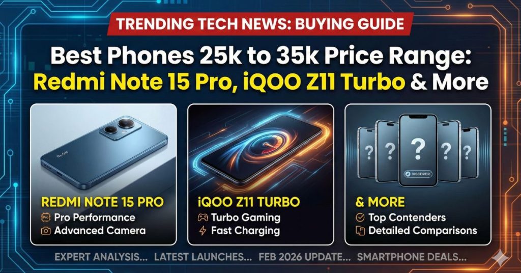 Best Phones 25k to 35k Price Range